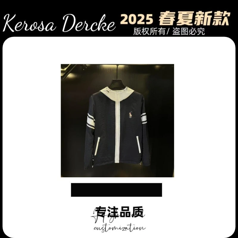 Kerosa Dercke[【LK专属-XU630】25夏季新款时尚轻薄连帽防晒衣