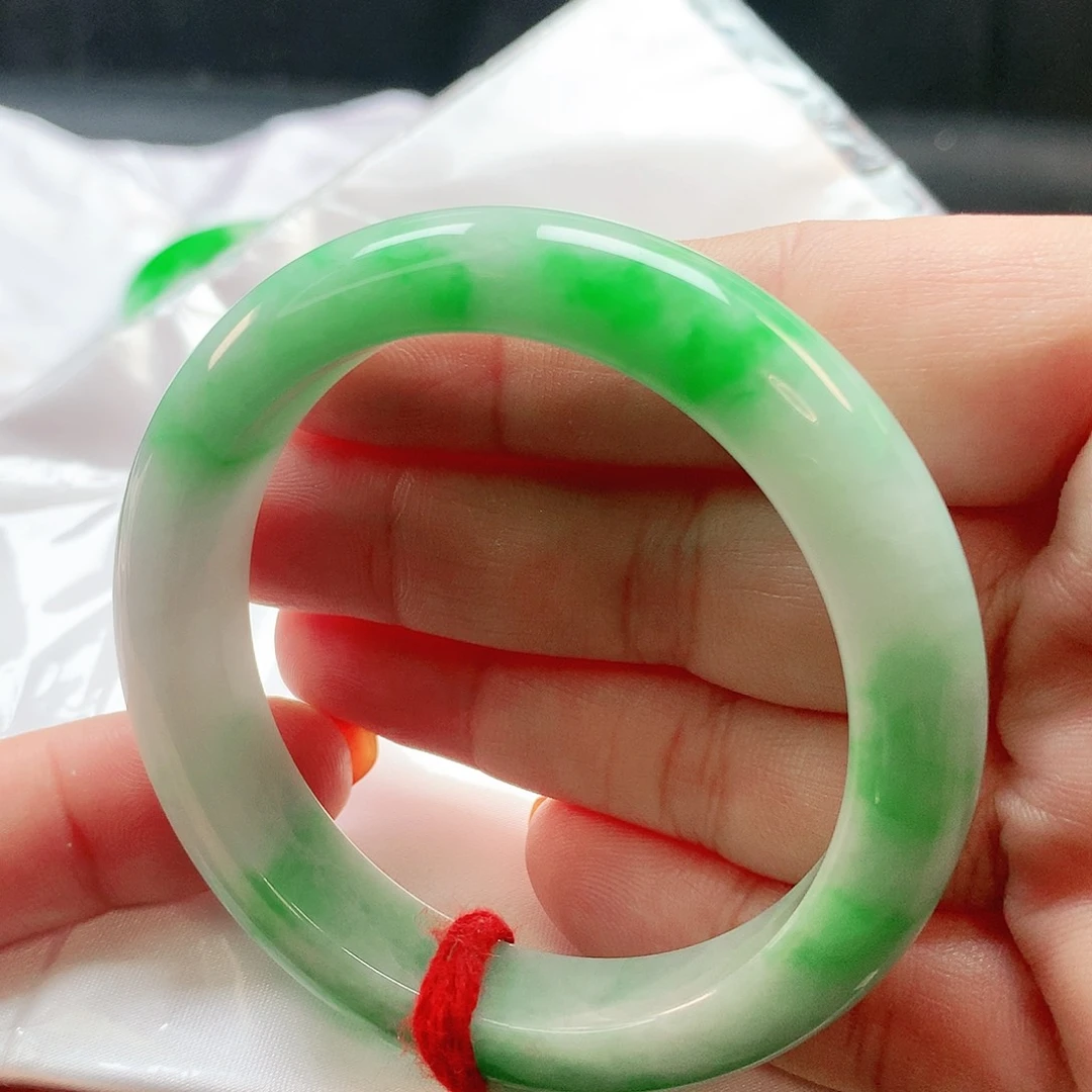 未镶嵌手镯翡翠正圈2595
