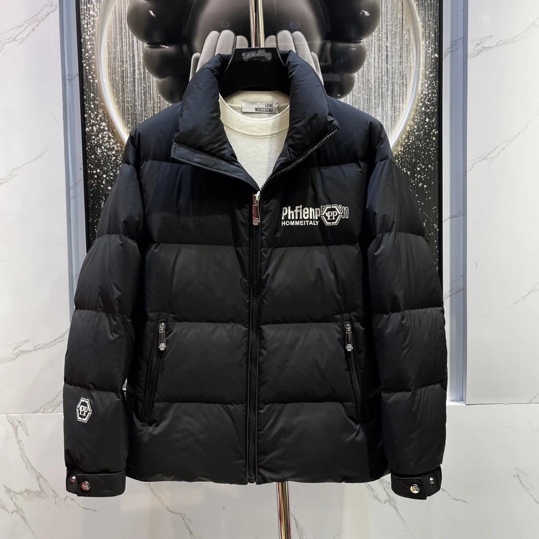 【PP羽绒服】冬季新款潮流休闲百搭轻奢男外套男士羽绒保暖