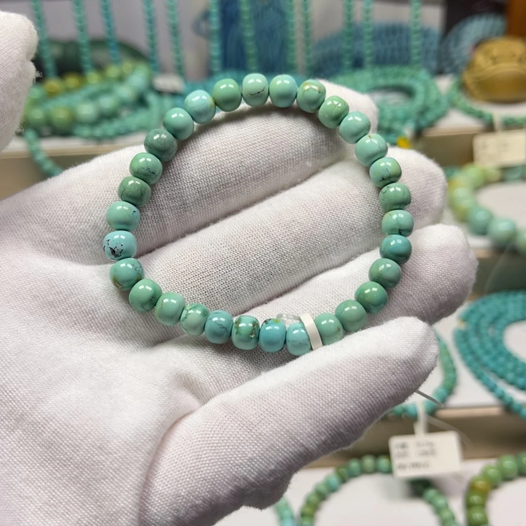 绿松石未镶嵌手链