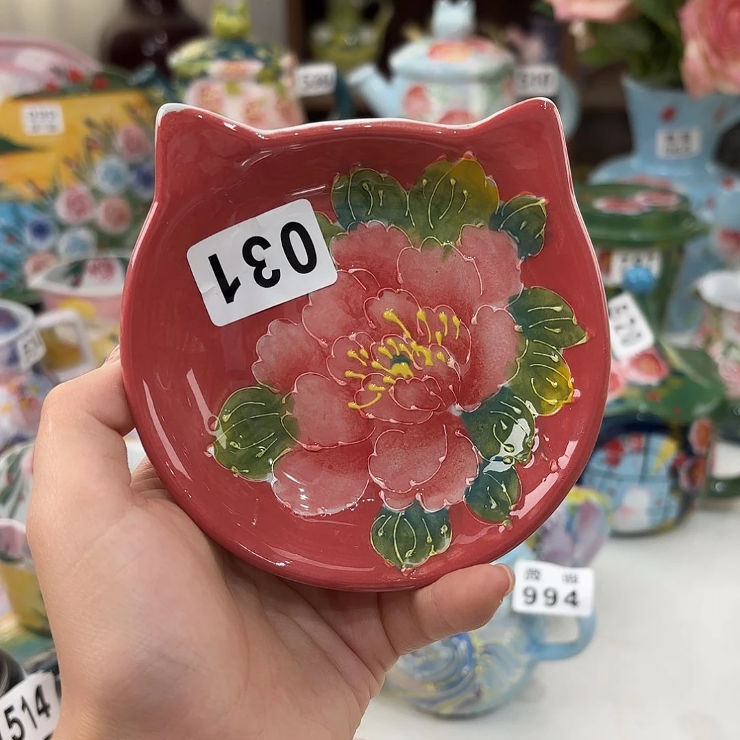 芸***姐景德镇手绘高温釉下彩陶瓷茶具