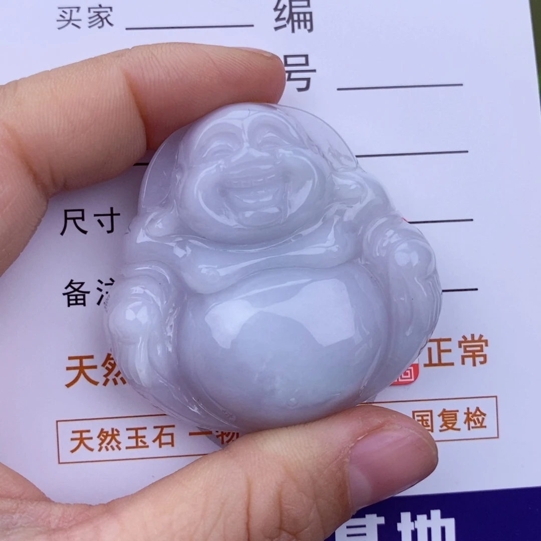 翡翠颈饰未镶嵌佛公