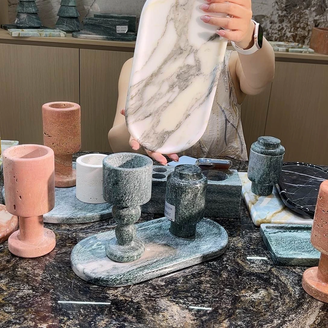 玻璃天然奢石大花白