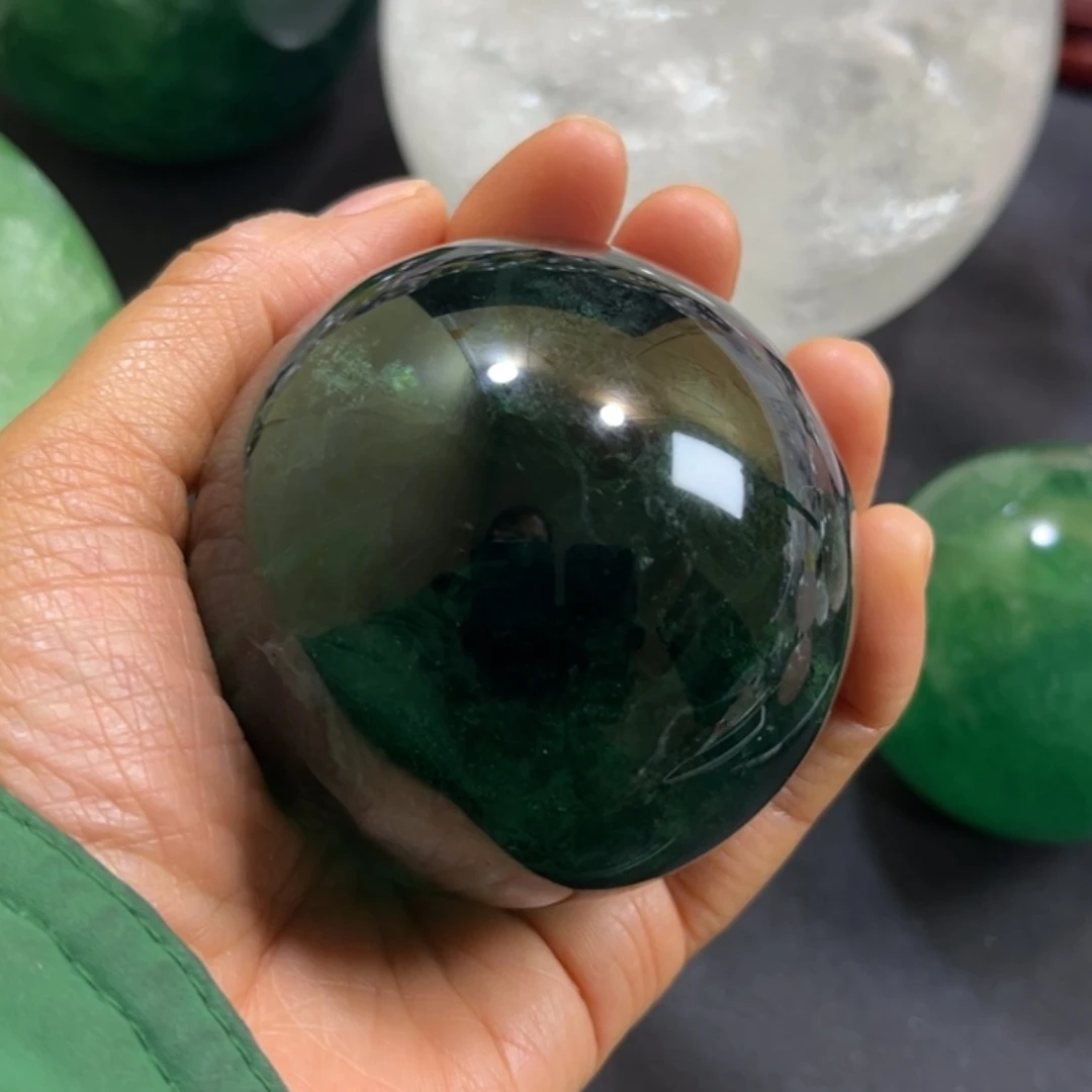 【闪购商品】未镶嵌摆件球萤石