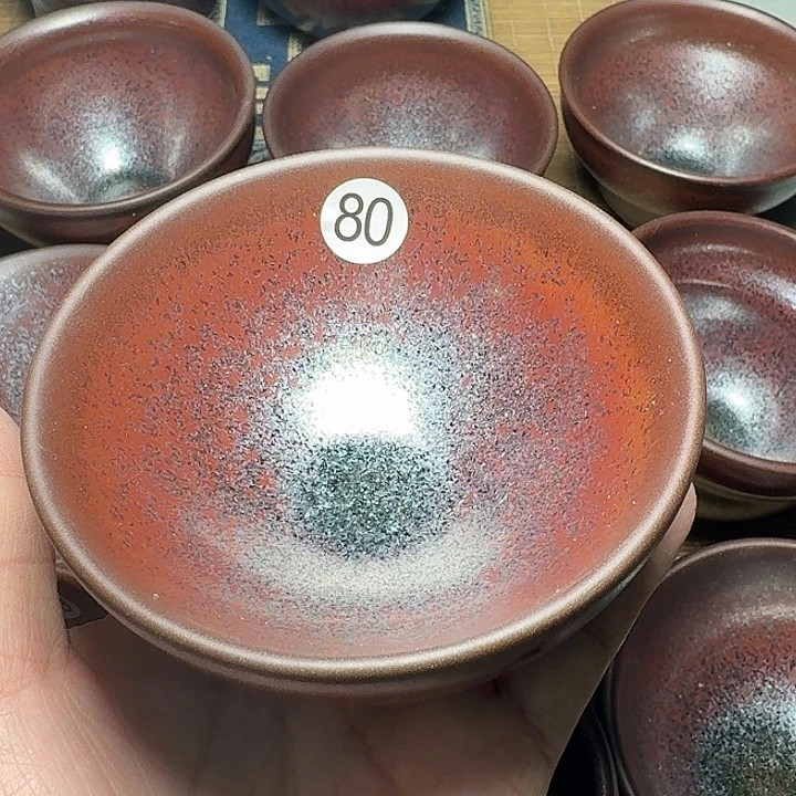 茶盏80 坚记茶盏摆件