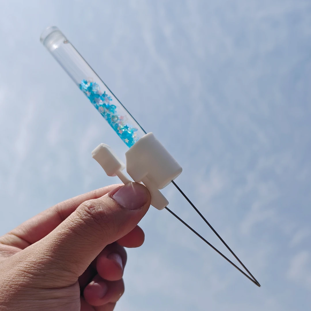 双针流沙拼豆笔豆笔拼豆镊子2.6mm豆子专用