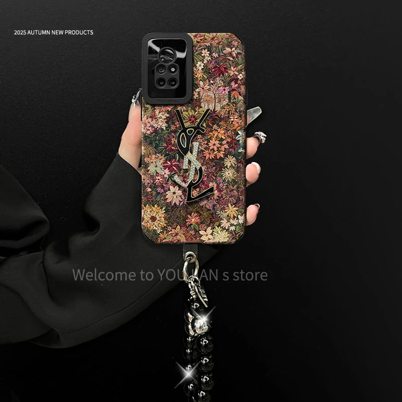 汇客凡品【荣耀V40轻奢版】花海秘境创意潮牌网红防摔手机壳