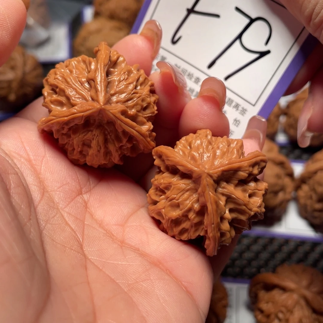 把件桃核79号盘山三棱33