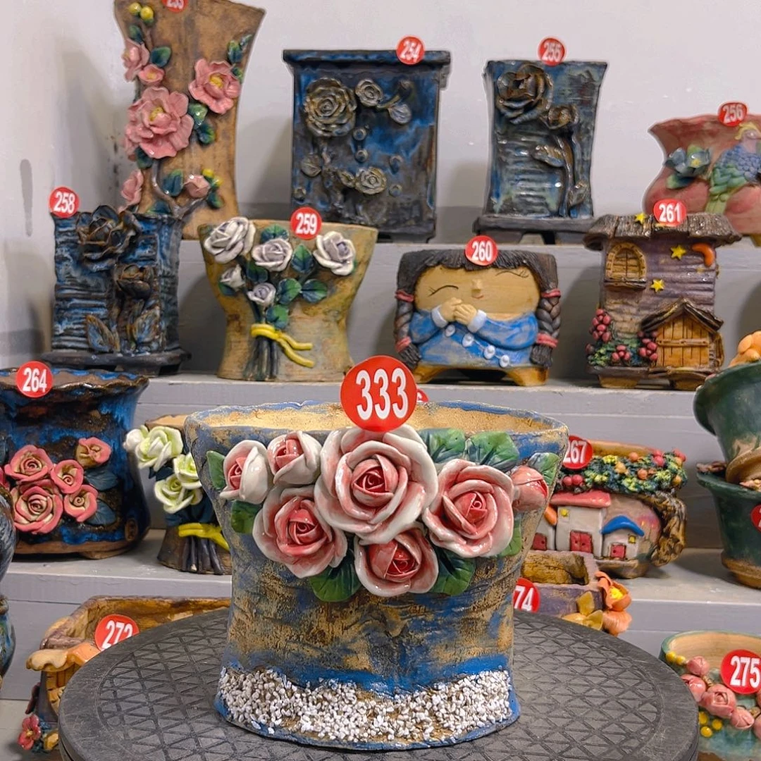 333 号陶然花器厂家直销