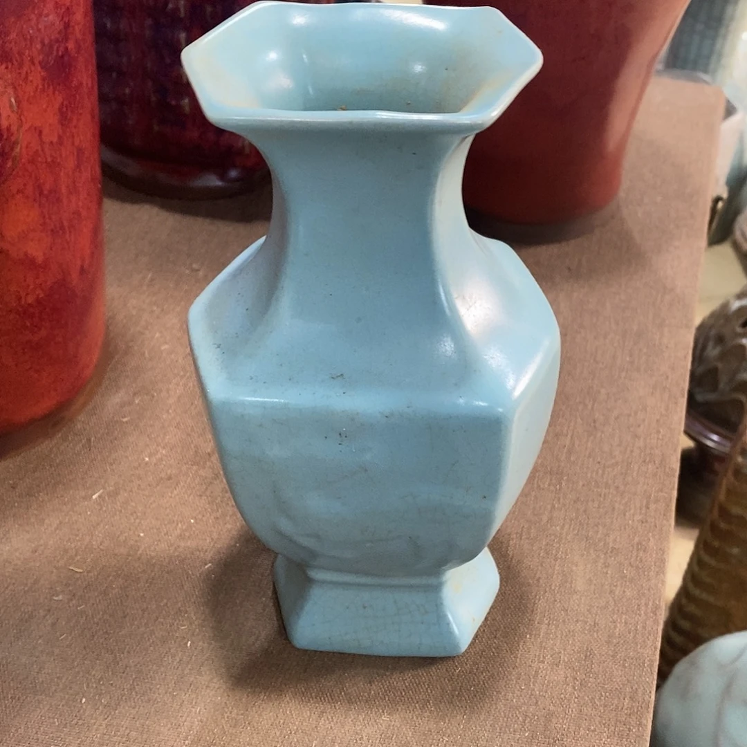 瓷片汝窑瓶子1235828665