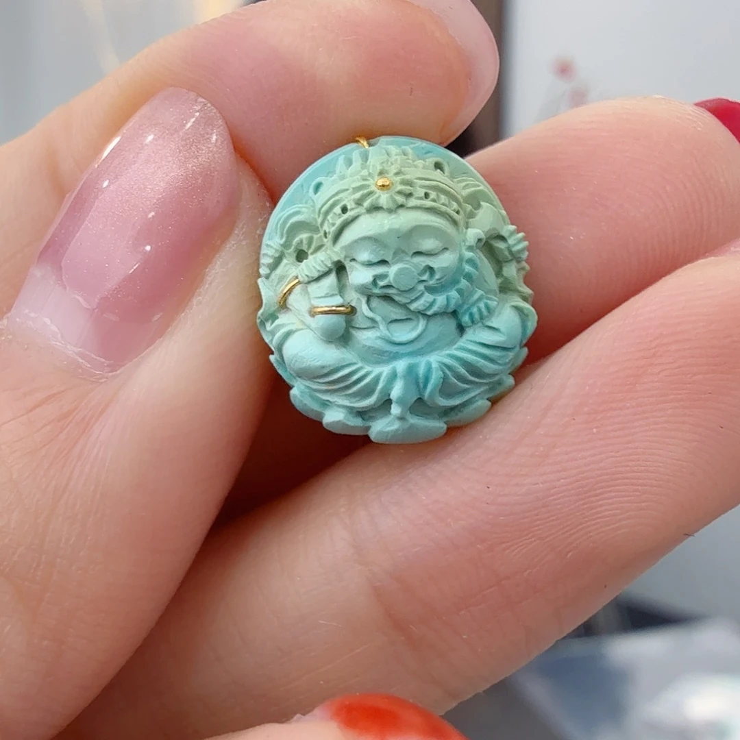 绿松石未镶嵌珠宝奇石