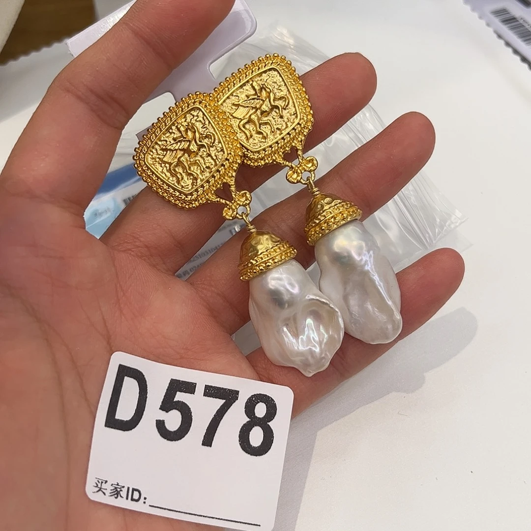 耳饰淡水珍珠合金