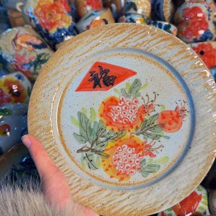 瓷片景德镇陶瓷手工手绘