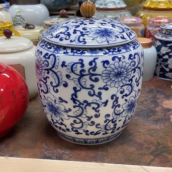 陶瓷罐茶叶罐密封罐