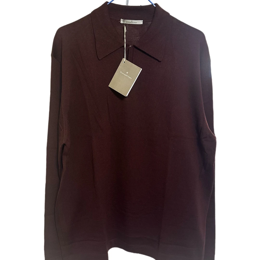 未使用 Diesel 307EZ杰尼亚半高领拉链羊绒衫/52/全新