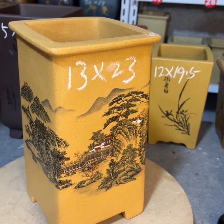 紫砂花盆宜兴紫砂