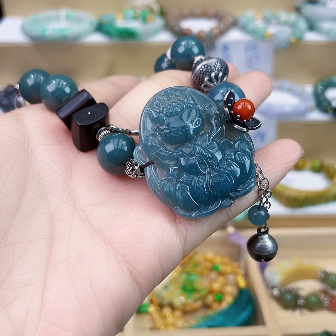 翡翠未镶嵌手链手链