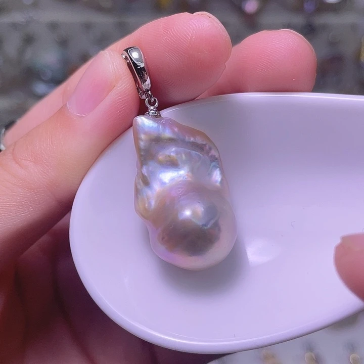 颈饰合金淡水珍珠01