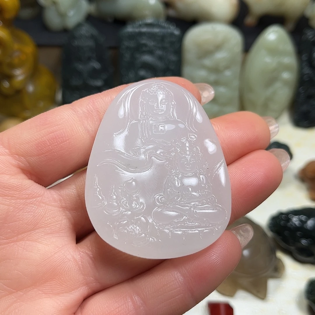 白玉菩提吊坠白玉菩提吊坠