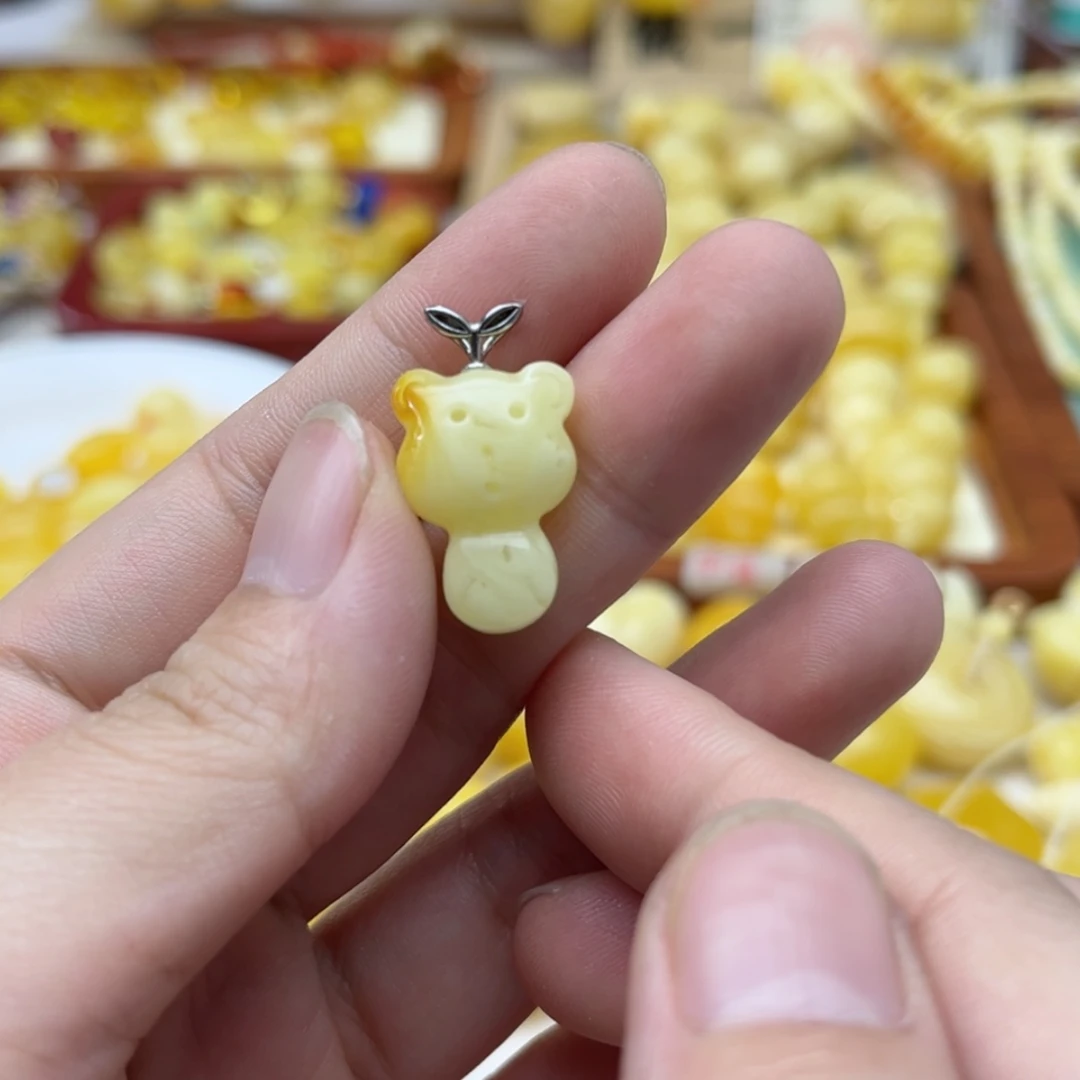 【闪购商品】未镶嵌蜜蜡裸石配饰