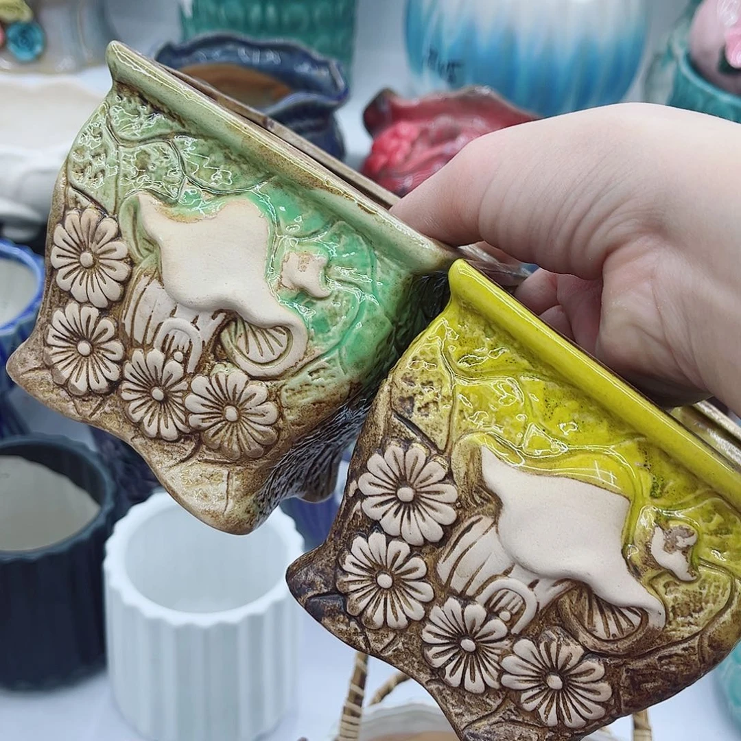 多肉绿植陶瓷花盆