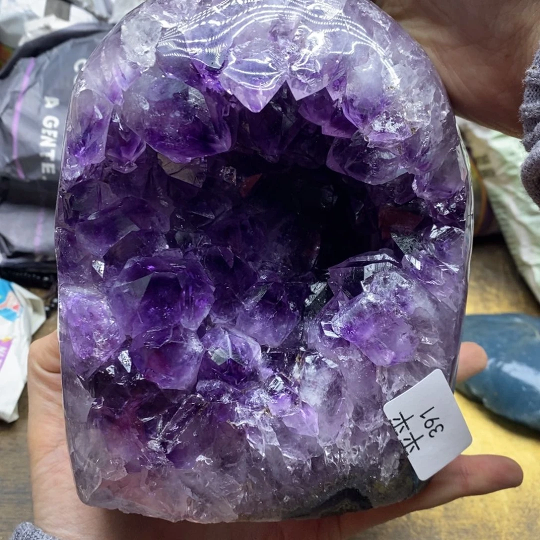 紫晶乌拉圭未镶嵌