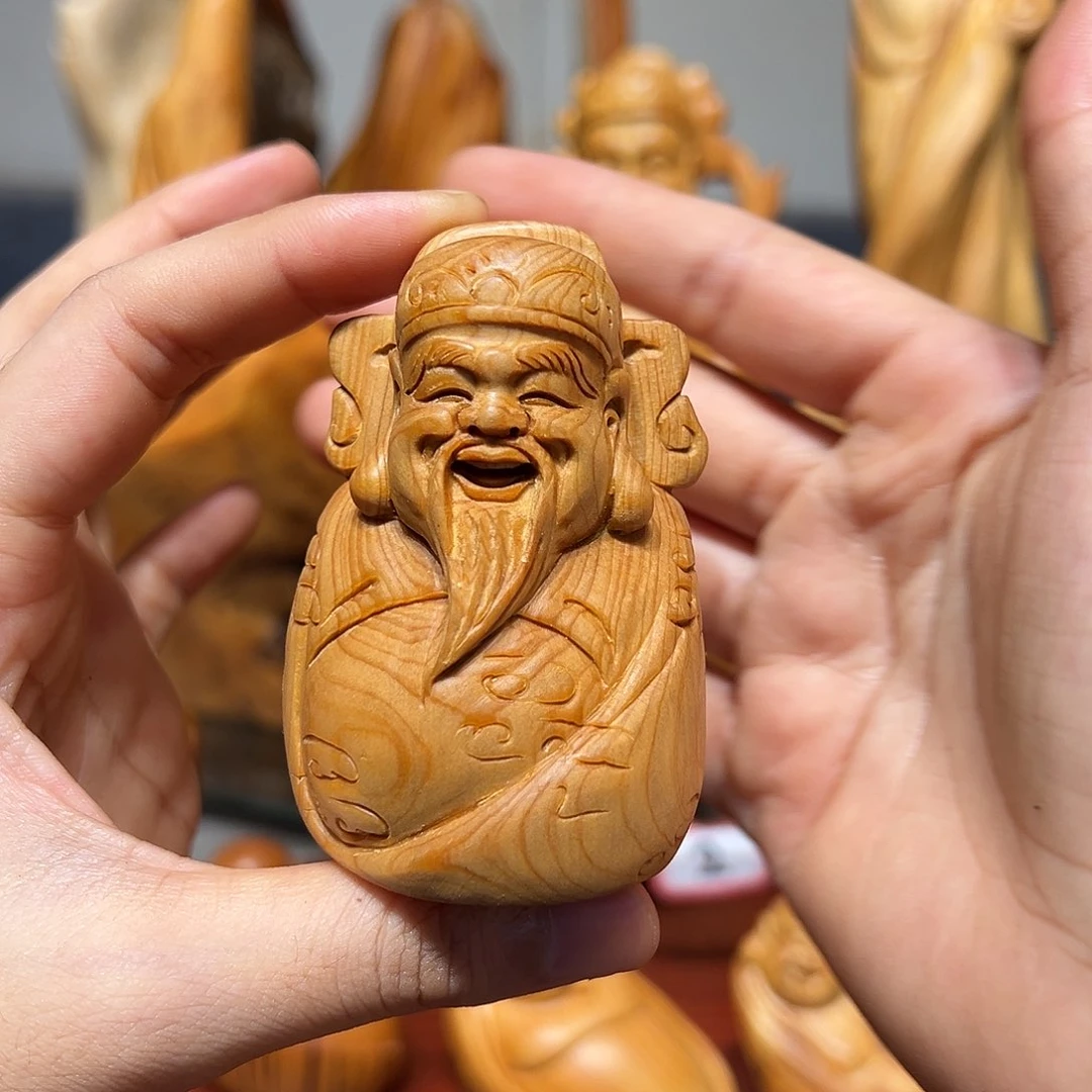 柏木崖柏木手把件摆件