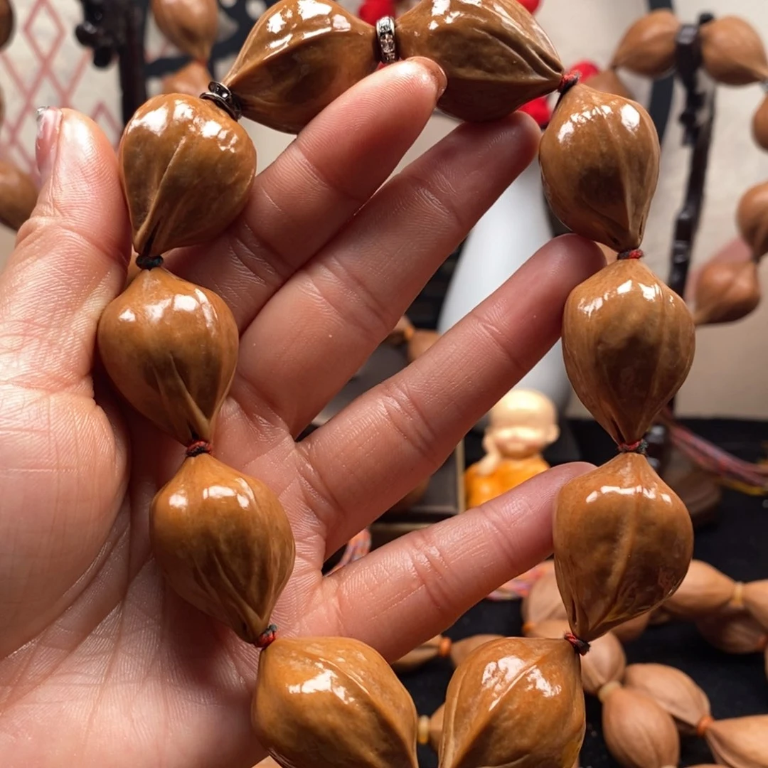 橄榄核手串/手链蒜头2.2手短圆10颗