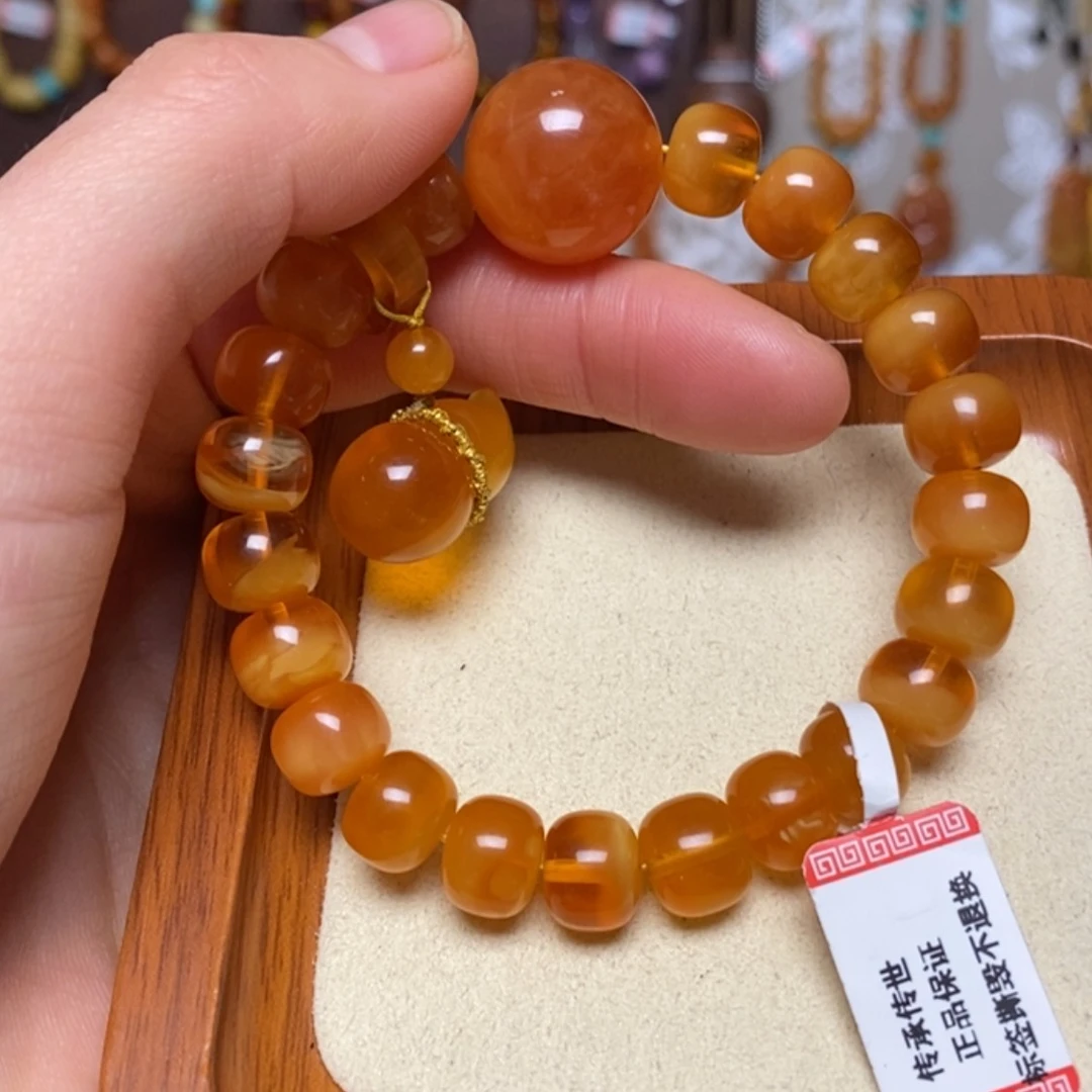 【闪购商品】手链蜜蜡未镶嵌手串