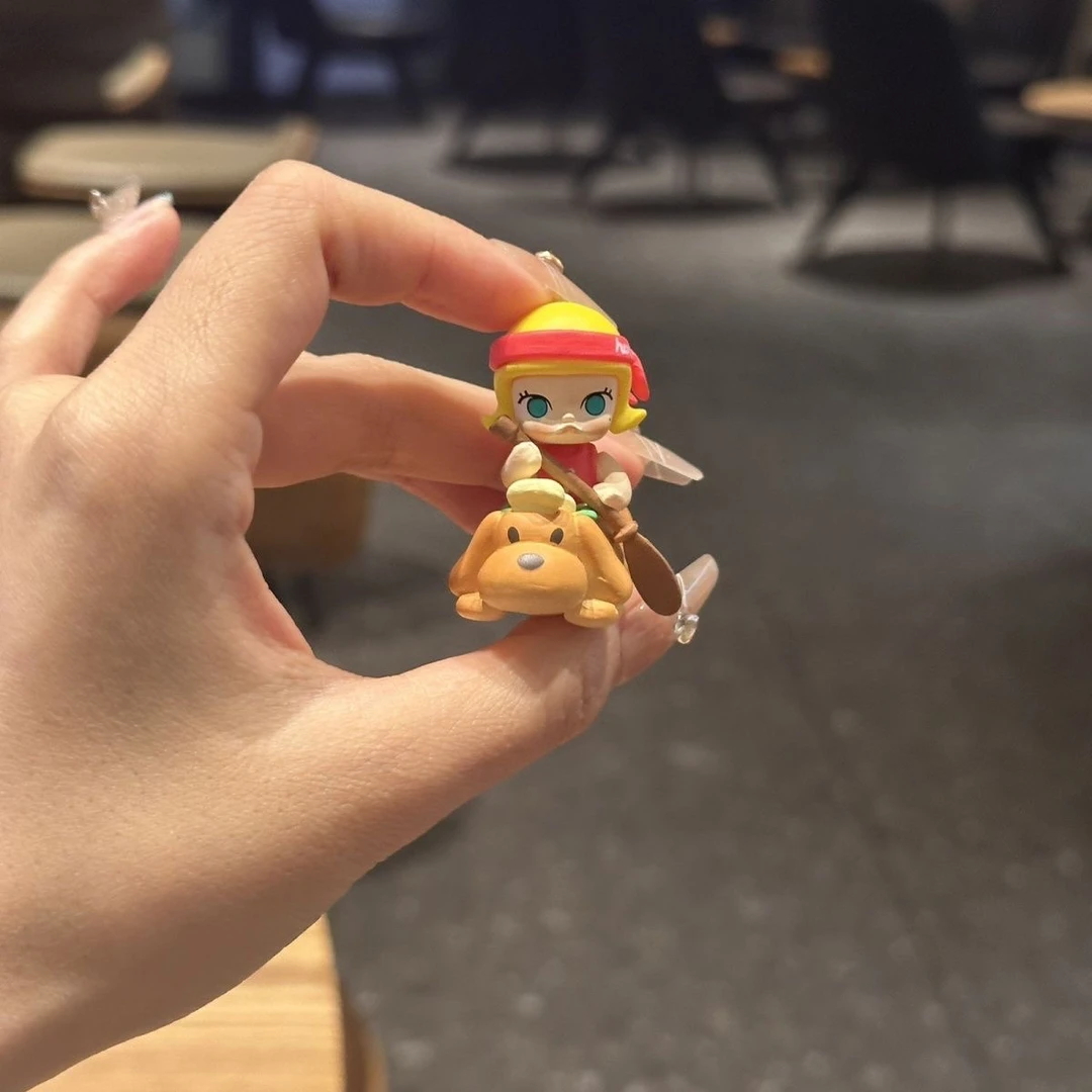 新品Molly茉莉热狗系列ins萌粒改娃珍藏手办潮玩公仔摆件萌粒可爱