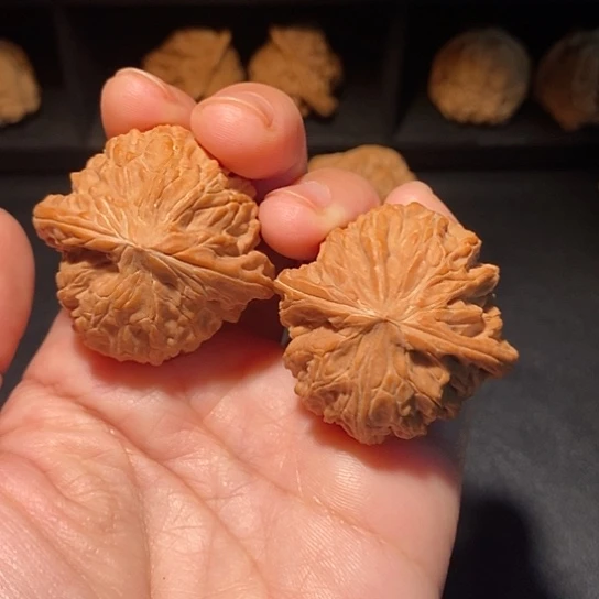 核桃把件39尺磨盘