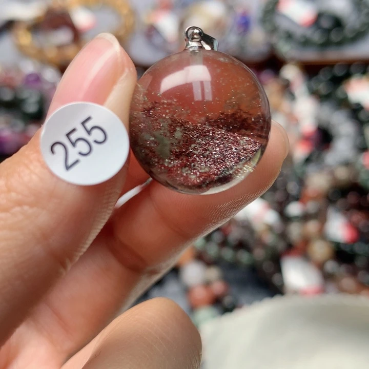 水晶吊坠(不含链)未镶嵌