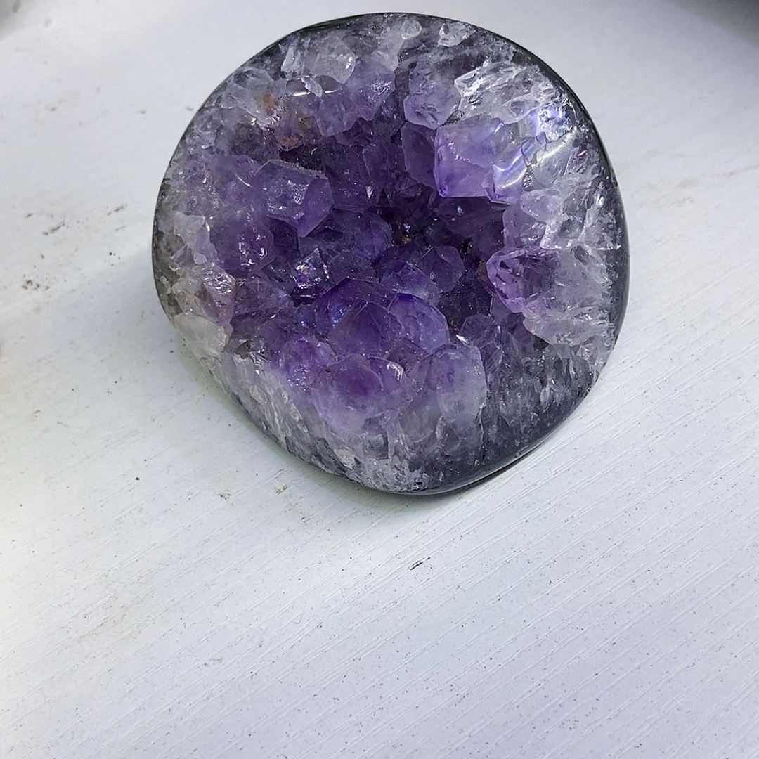 大型摆件（非配饰）紫晶未镶嵌小潘