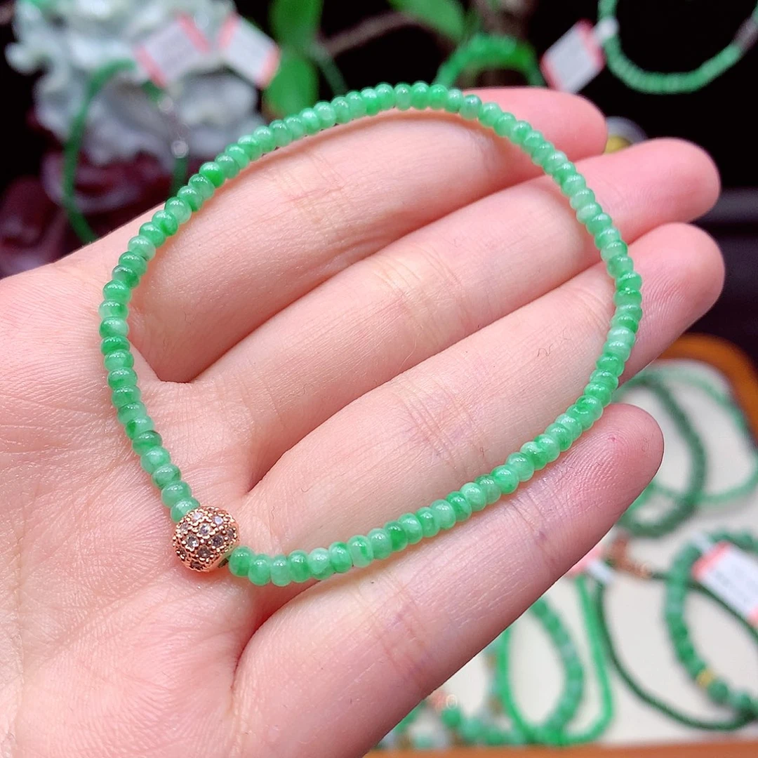 未镶嵌手链翡翠翡翠