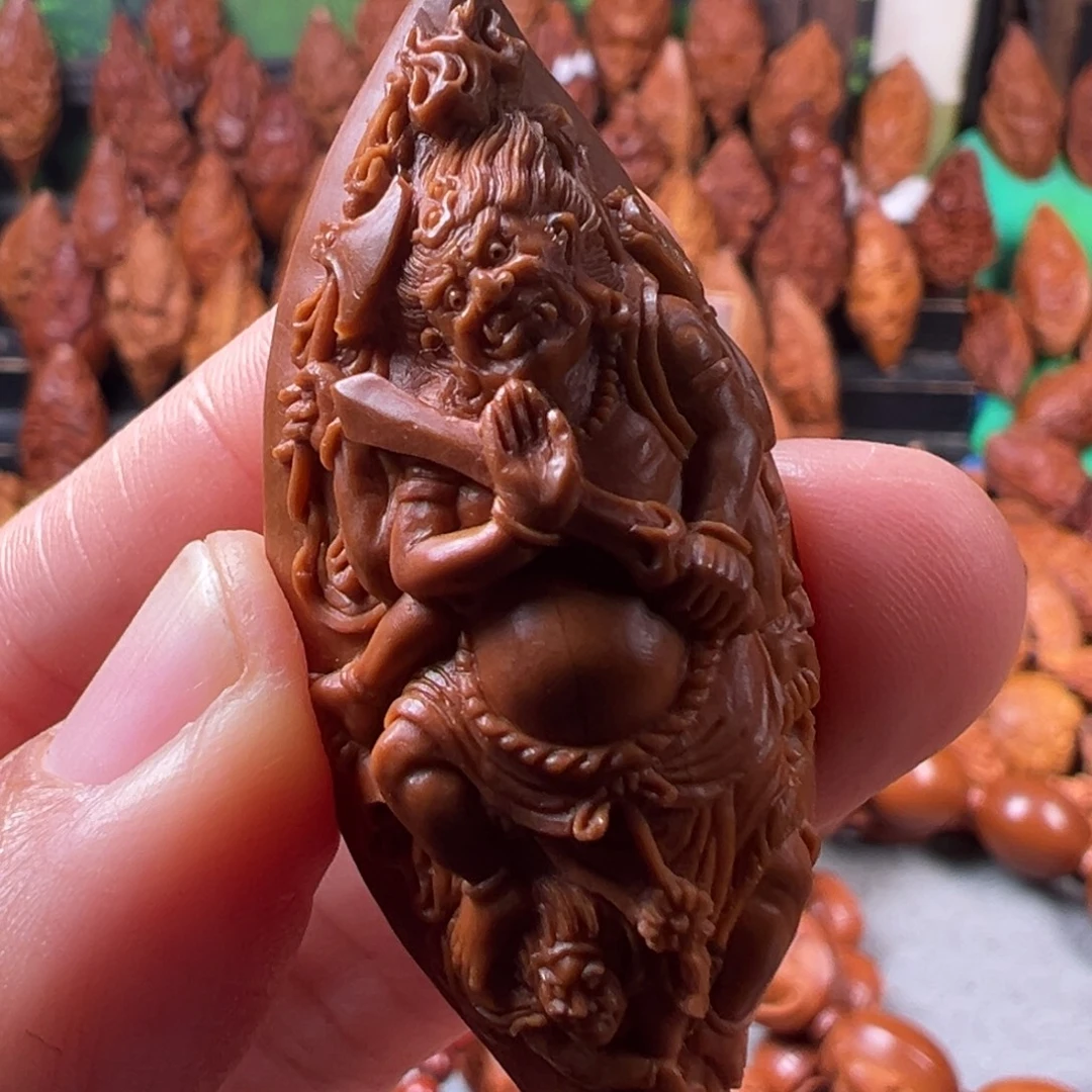 三***不手串/手链橄榄核核雕