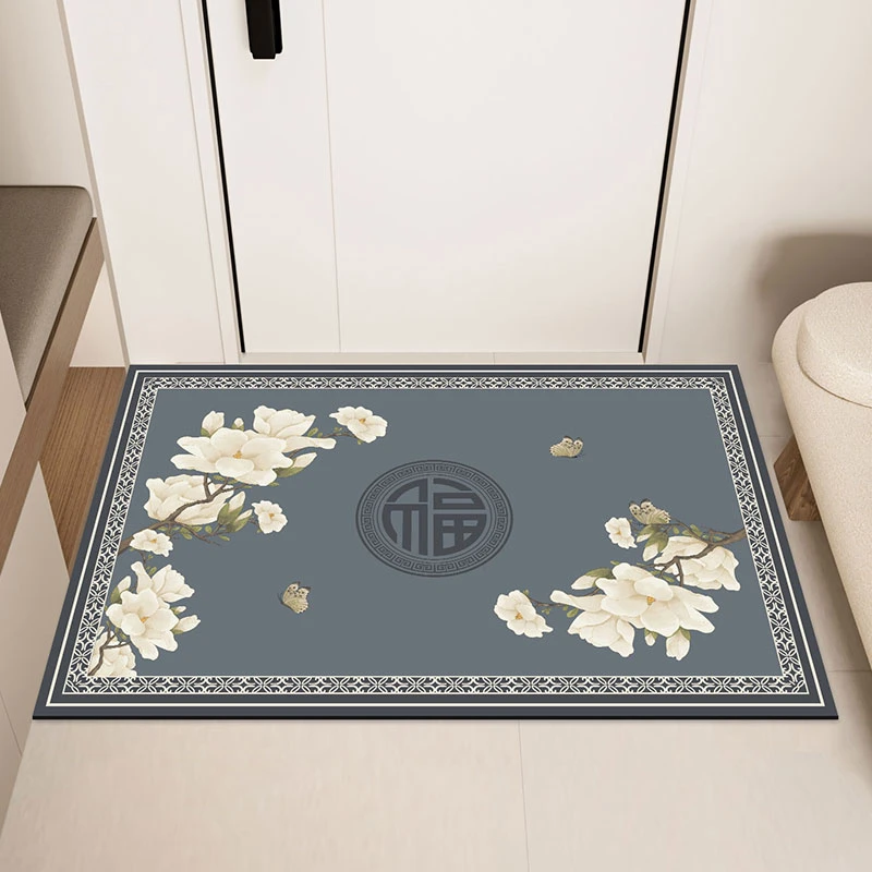 地垫入户门垫正宗硅藻泥入户门垫脚垫卫生间门口浴室脚垫喜庆家用