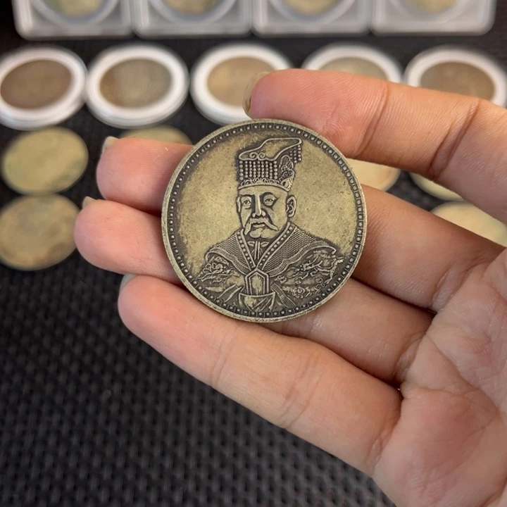 金属大头龙洋船洋工艺品