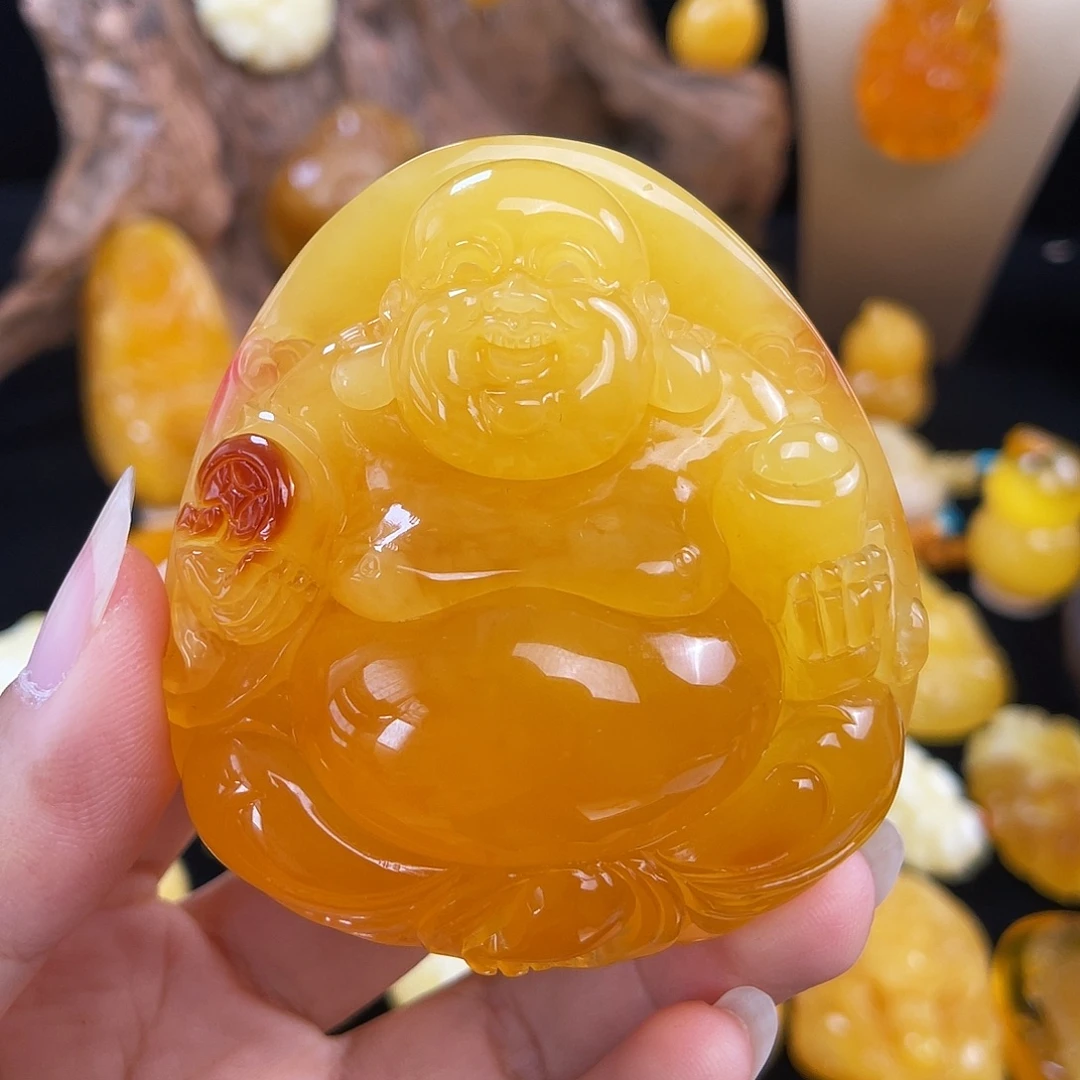 琥珀未镶嵌珠宝奇石