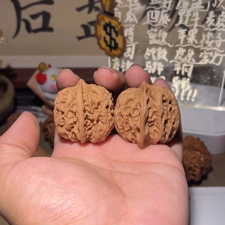 把件文玩核桃37方块