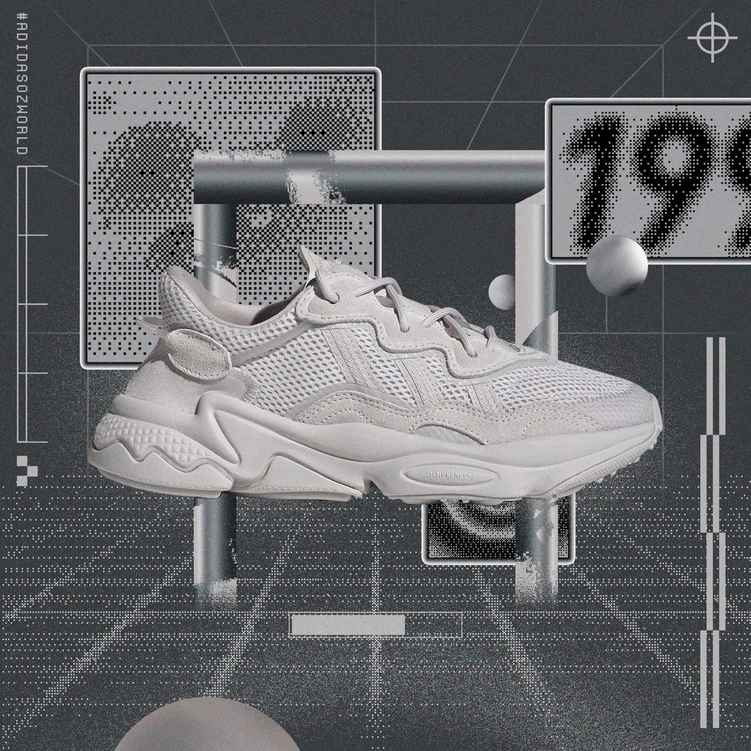adidas/阿迪达斯情侣夏季透气OZWEEGO经典复古老爹鞋运动鞋FY2023