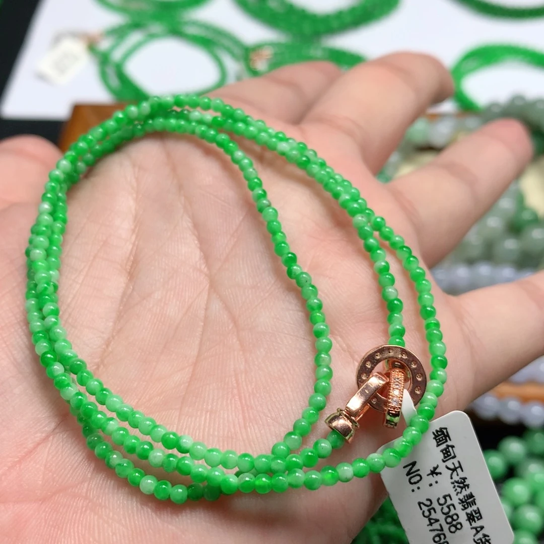 未镶嵌手链翡翠翡翠