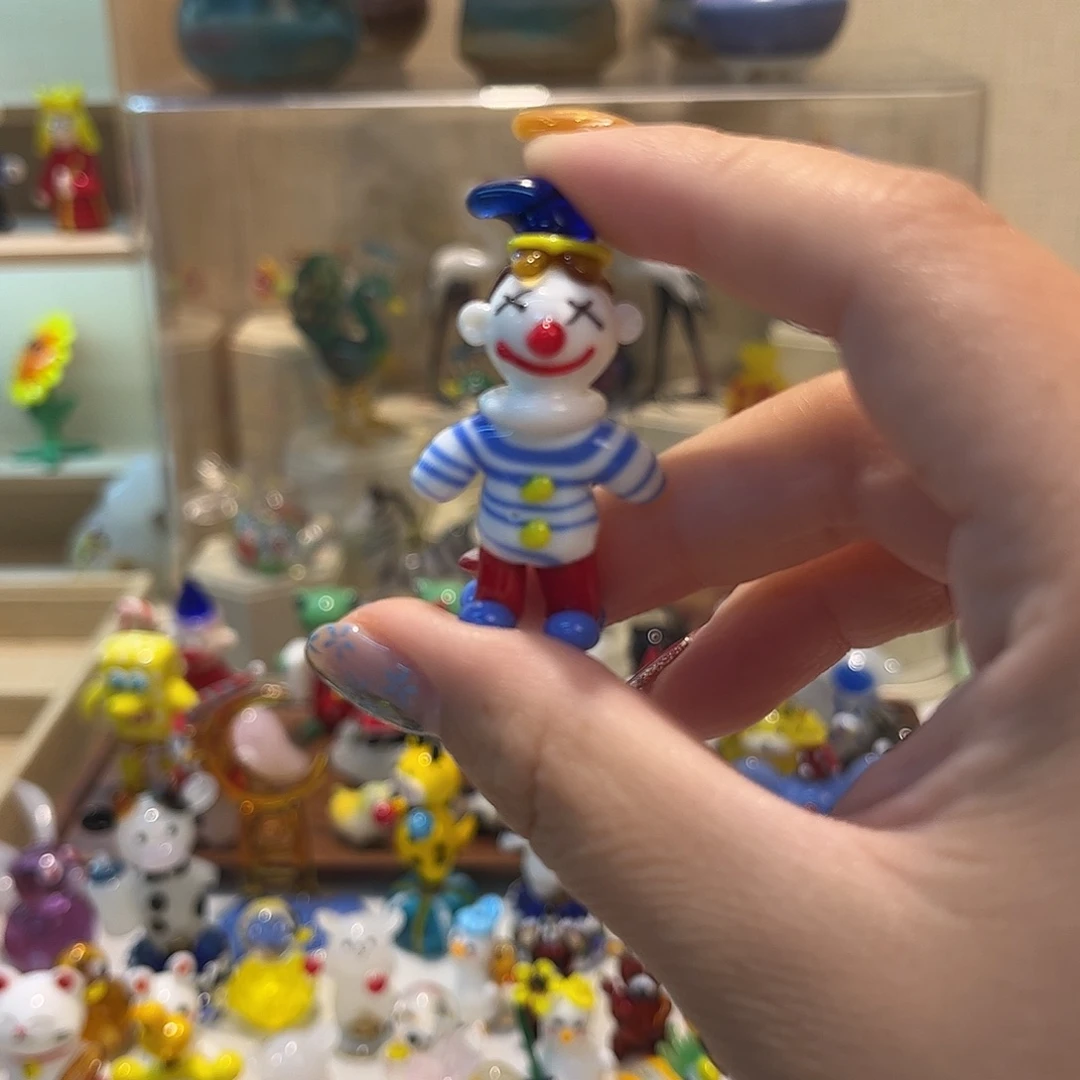 手工艺品琉璃小丑