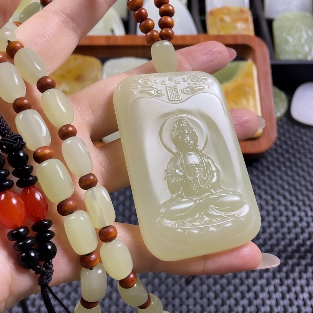 一物一拍观音吊坠