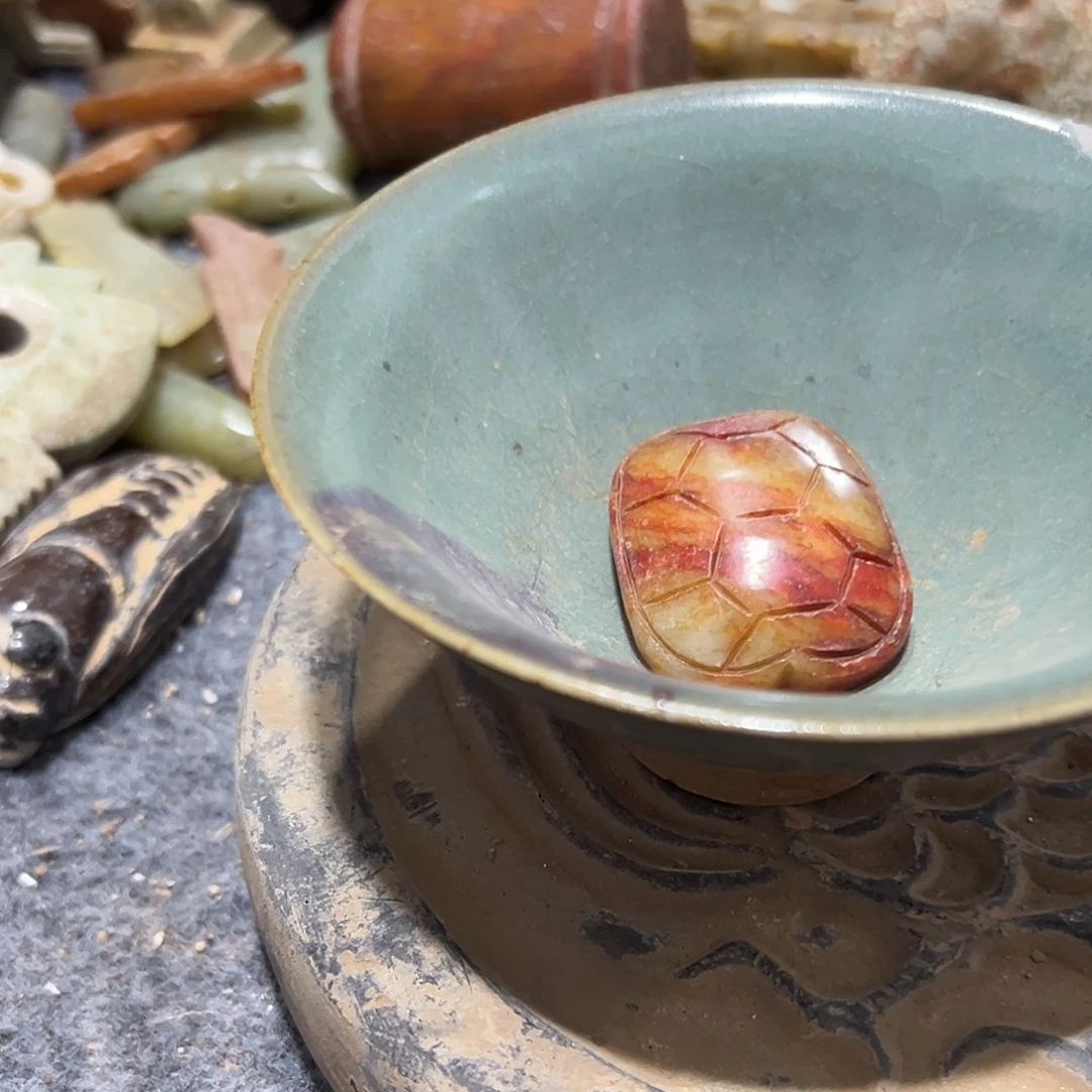 瓦当摆件茶的摆件茶具