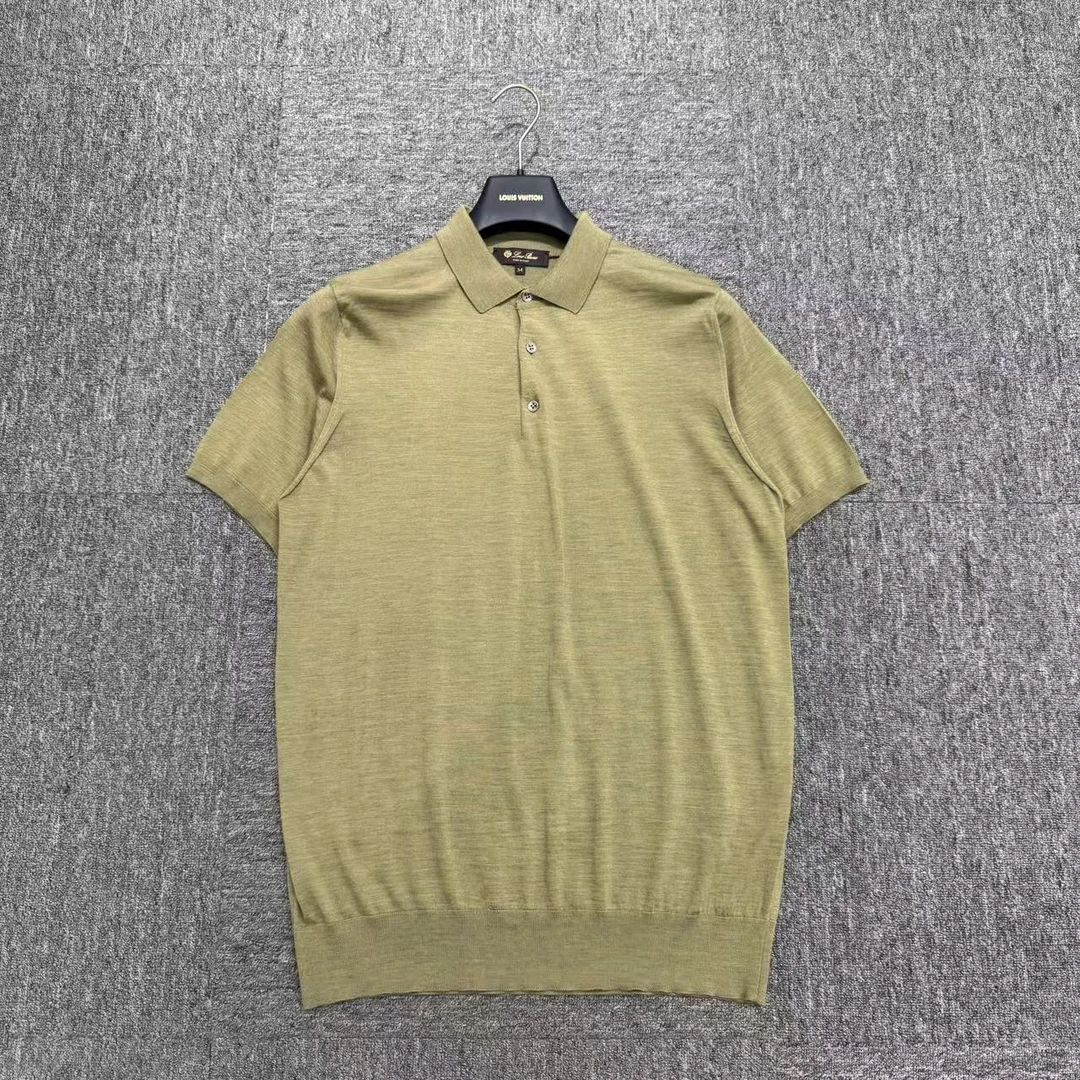 99新  loro piana 羊毛polo衫/54/编码14441