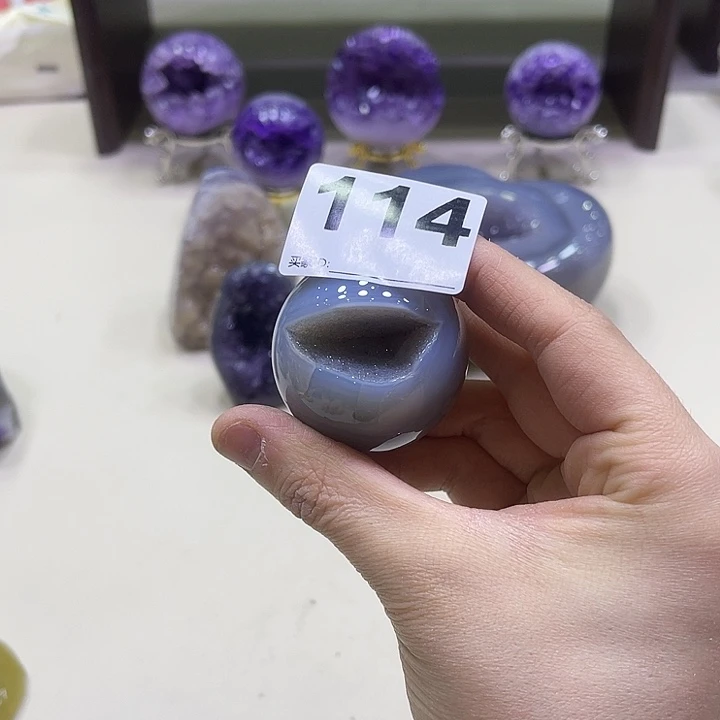 紫晶摆件未镶嵌摆件114