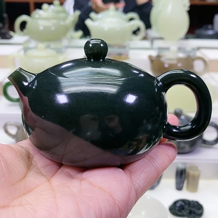 未镶嵌和田玉挂件茶杯150m l