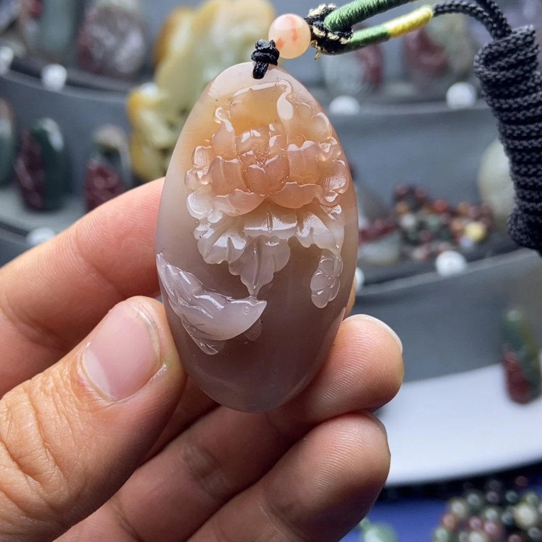 玛瑙/玉髓未镶嵌颈饰