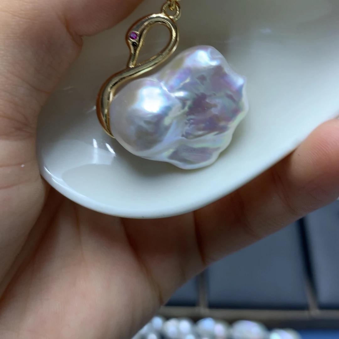 未镶嵌其他淡水珍珠