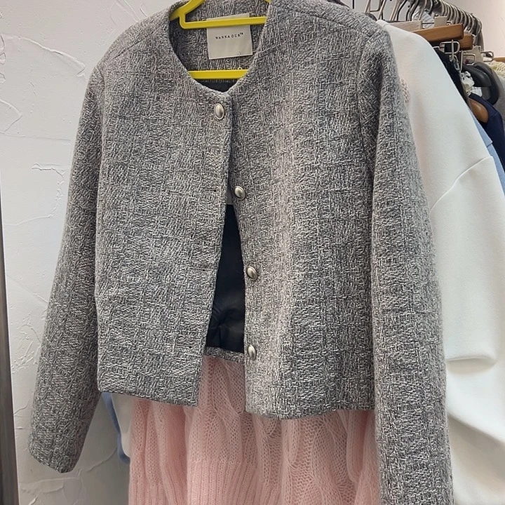 今天新款 灰色小香外套 F